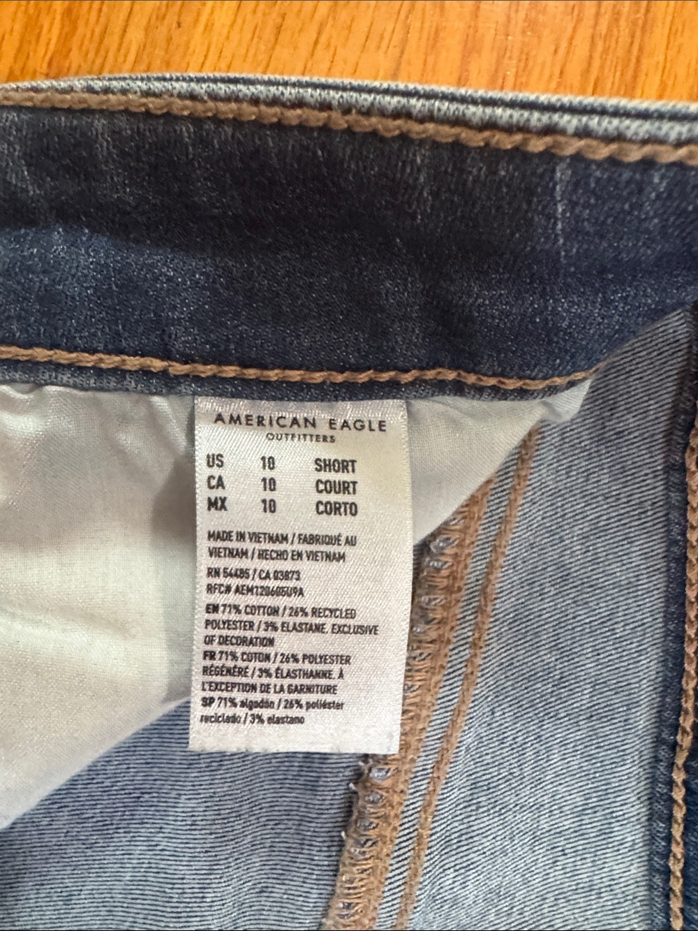 American Eagle Outfitters Womens High Rise Jeggings Size 8 - Picture 4 of 5